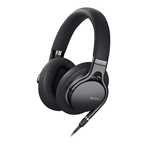 Sony MDR1AM2 Wired High Resolution Audio Overhead Headphones, Black (MDR-1AM2/B), 9.2 x 4.4 x 10.2 inches