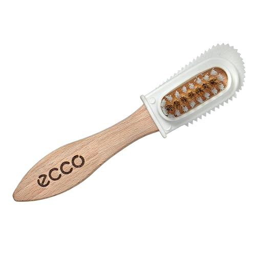 ECCO Nubuck Brush Shoe, Natural, 15.5 CM