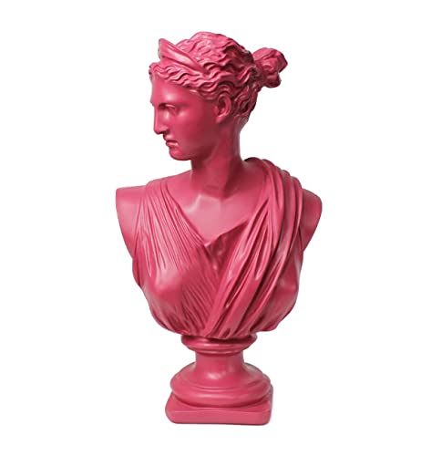 Greek Statue of Diana Goddess - Classic Roman Head Bust Greek Mythology Figurine Sculpture