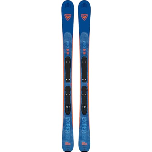 ROSSIGNOL Kid's Experience PRO Lightweight Durable Alpine All-Mountain Snow Skis with Kid 4 GripWalk B76 Bindings, 110