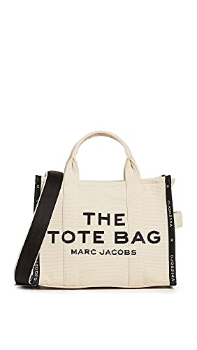 Marc Jacobs Women's The Jacquard Medium Tote Bag, Warm Sand, Tan, Graphic, One Size