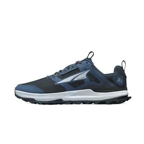 ALTRA Men's Lone Peak 8 Trail Running Shoe Navy/Black 8 Wide