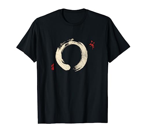 Buddhism Meditation Yoga Bonsai Zen Enso Circle Goa Karma Om T-Shirt