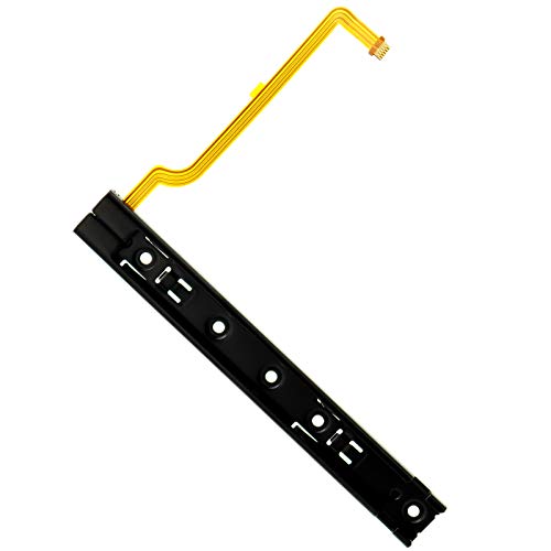 Deal4GO Replacement Left Slide Rail Bracket with Sensor Cable for Nintendo Switch Console Left Hand Side Bar