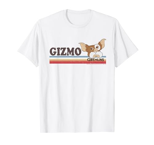 Gremlins Gizmo Retro Stripes T-Shirt