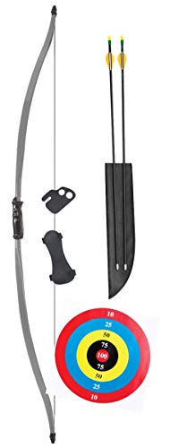 Bear Archery Titan Bow Set for Youth, Recommended Ages 12-16, Ambidextrous, Continuous Draw Weight Up to 29 lb., Continuous Draw Length Up to 28-inches