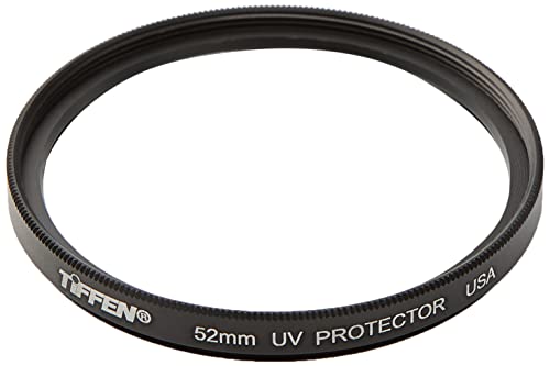 Tiffen 52UVP 52mm UV Protection Filter,black, 2.04'L x 2.04'W