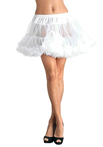 Leg Avenue women's Petticoat costume accessories, White, One Size US