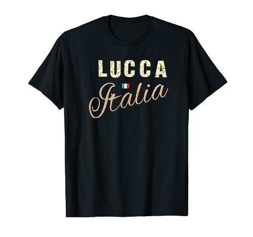Lucca Italia Retro Lucca Italy T-Shirt