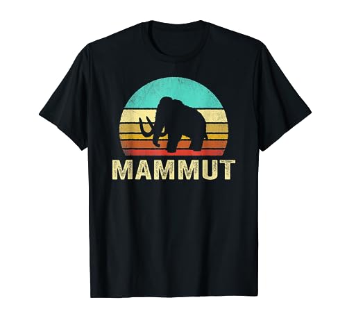 Vintage Mammut Sunset Retro T-Shirt