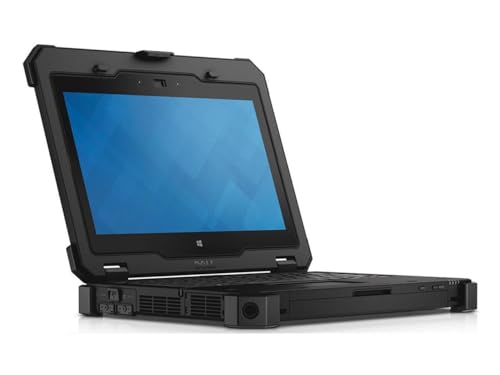 Dell Latitude Rugged 7214 11.6' 2-in-1 Touchscreen Laptop Computer, Intel Dual Core i5-6300U, 16GB DDR4 RAM, 256GB SSD, Backlit Keyboard, HDMI, Windows 10 Pro (Renewed)