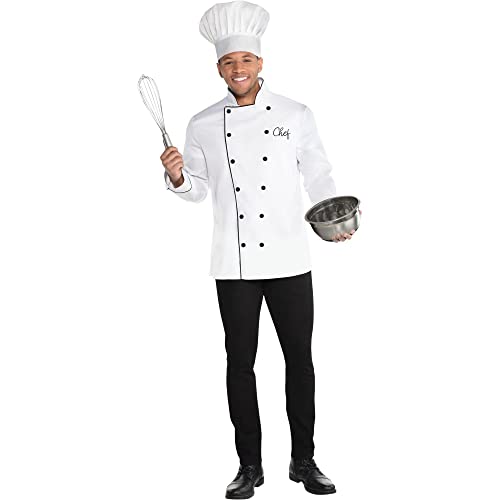 Ultimate Chef Kit (1 Set) - Premium Chef Jacket, Hat & Oversized Whisk Set, Perfect for Culinary Enthusiasts & Professionals