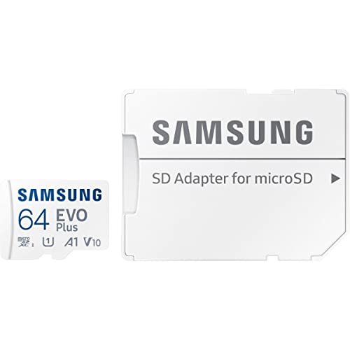 Samsung Evo Plus 64GB microSD SDXC U1 Class 10 A1 Memory Card 130MB/S Adapter 2021