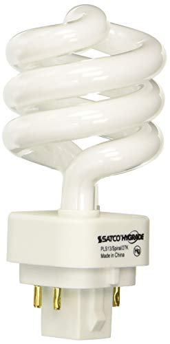 Satco S4438 Transitional Light Bulb in White Finish, 3.75 inches, 1 Count (Pack of 1), Color