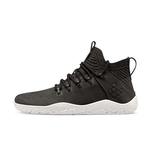 Vivobarefoot Magna FG, Mens Leather And Wool Hiking Trainers With Barefoot Sole