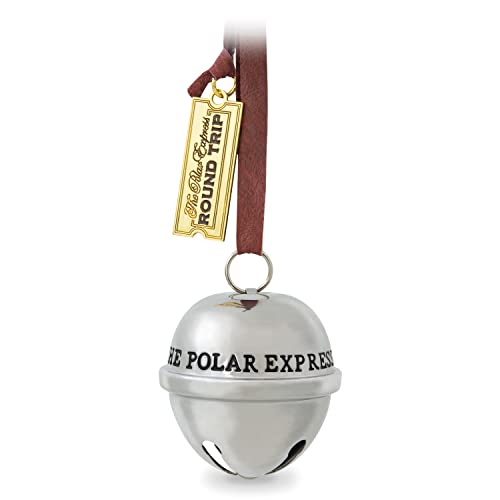 Hallmark Keepsake Christmas Ornament 2022, The Polar Express Santa's Sleigh Bell, Metal