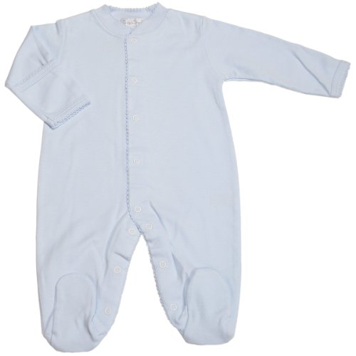 Kissy Kissy - Basic Footie - Blue-0-3mos