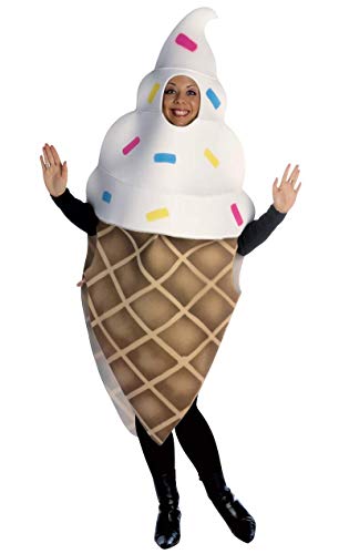Rasta Imposta Ice Cream Cone Adult Costume-One-Size