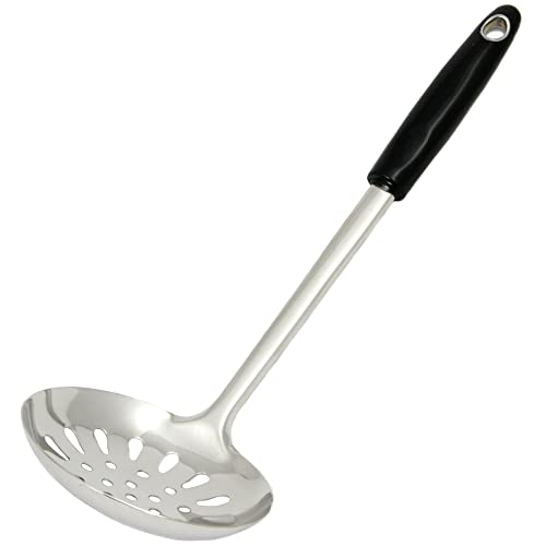 Chef Craft Heavy Duty Slotted Skimmer, 13.75 inch, Stainless Steel