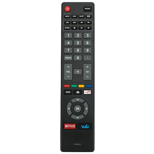 NH409UD Replace Remote Control fit for Magnavox LED Smart HDTV TV 32MV304X 32MV304XF7 40MV324X 40MV336X 50MV314X 55MV314X 43MV314X 43MV314XF7