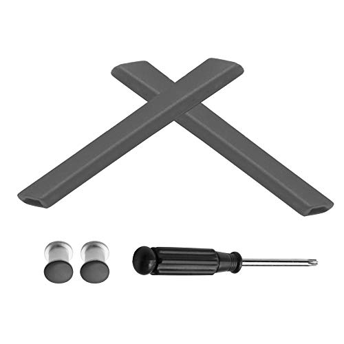 Gray Replacement Earsocks & Bolt & T20 Screwdriver for Oakley Jawbone/Racing Jacket/Split Jacket