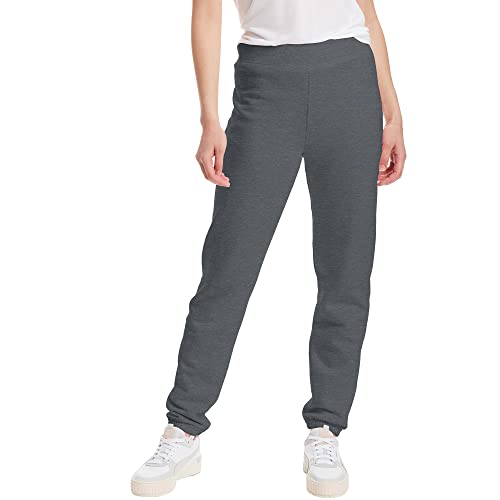 Hanes Womens Ecosmart Sweatpants, Midweight Fleece Joggers With Cinched Legs, 30' Athletic-sweatpants, Slate Heather, X-Large US