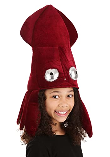 elope Toy Hat - Squid Sprazy Standard Red