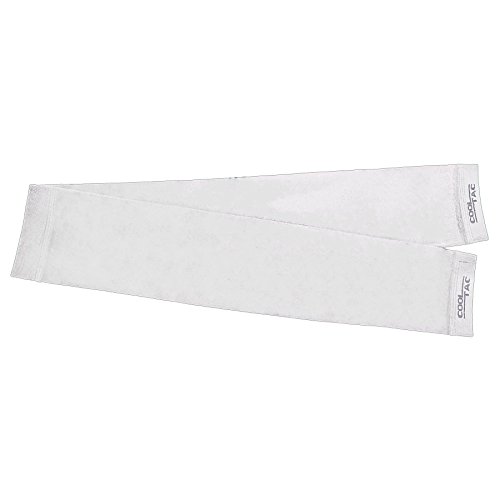 Cool Tac Cycling Arm Coolers (White - L)