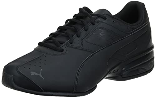PUMA Men's TAZON 6 Sneaker, Puma Black, 9.5