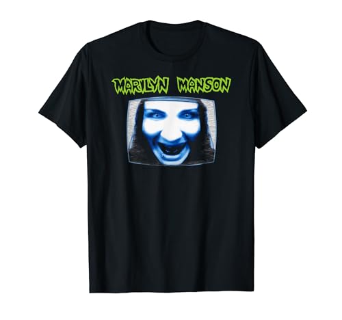 Marilyn Manson – TV with Logo T-Shirt