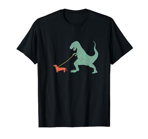 Cute Dachshund Dinosaur Funny Wiener Dog T-shirt