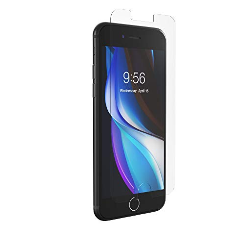 ZAGG InvisibleShield Glass Elite VisionGuard+ Screen Protector - Made for Apple iPhone SE2 (2020) - Impact Protection, Fingerprint Resistant, Scratch Resistant