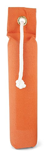 SportDOG Brand Canvas Dummies - Hunting Dog Training Tool - Weighted Bumper for Easy Throwing - Readily Holds Game Scent - Floats - Orange