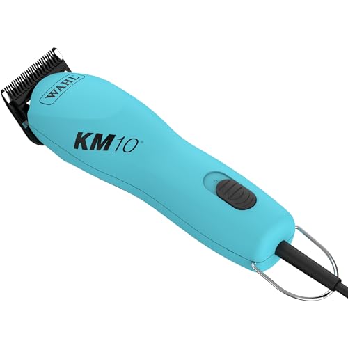 Wahl Professional Animal KM10 2-Speed Brushless Motor Pet, Dog, and Horse Clipper Kit - Turquoise