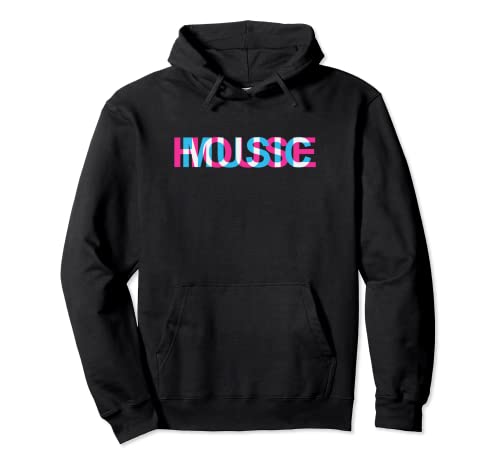 House Music Glitch EDM Rave DJ Music Festival Music Lover Pullover Hoodie