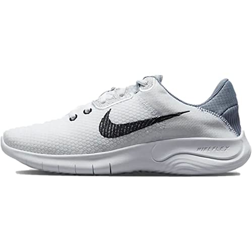 NIKE Men's Flex Experience Run 11 Next Nature Sneaker, White Black Ashen Slate, 8