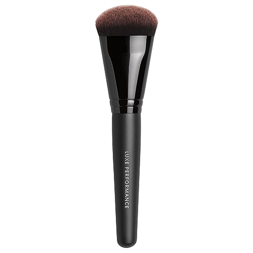 bareMinerals Luxe Performance Synthetic Face Brush, Vegan
