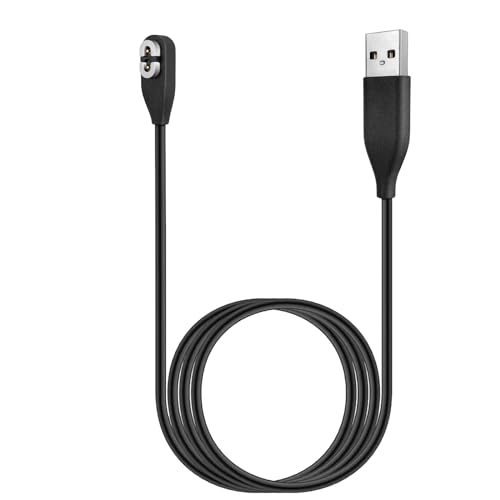 Replacement Charging Cable Flexible USB Cable with Magnetic Charger Connector Compatible with AfterShokz Aeropex/OpenComm & Shokz OpenRun/OpenRun Pro/OpenRun Mini (AfterShokz Aeropex Mini) Headphones