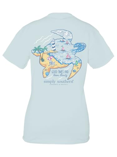 Youth Relaxed-Fit Save The Turtles Short Sleeve T-Shirt | Good Times and Tan Lines | Preppy and Stylish Girls T-Shirt