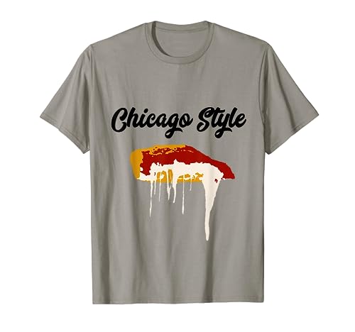 Chicago Style Deep Dish Pizza Tshirt