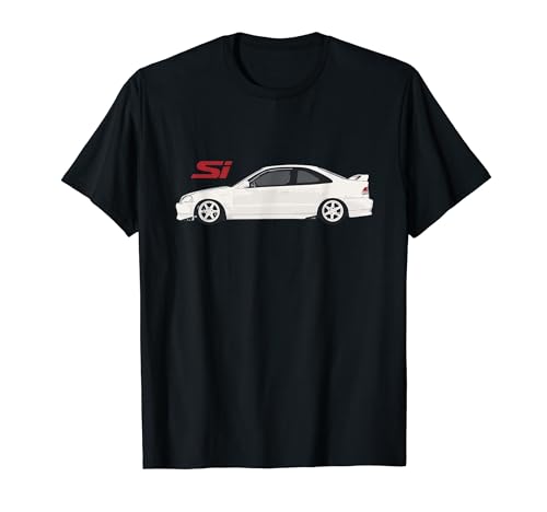 JDM Car EK SI Coupe b16 on Volks Racing T-Shirt