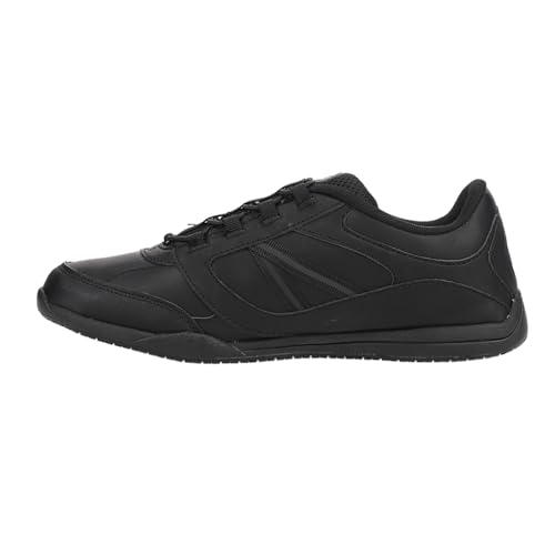 Avia Focus Black Non Slip Shoes for Women – Comfort Shoes for Work, Nursing, Restaurants, & Walking, Size 7