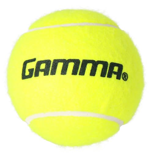 GAMMA Sports Pressureless Tennis-Balls with Mesh Tennis-Ball Bag 20 Pack