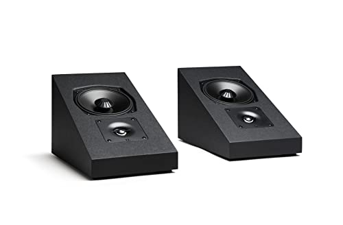 Definitive Technology Dymension DM95 Speaker, Flexible Wall-Mountable Surround Speaker, 5.25' BDSS Mid/Bass Woofer, Aluminum Oxide Tweeter, Compatible with Dymension DM30 & DM80 Speakers, Black