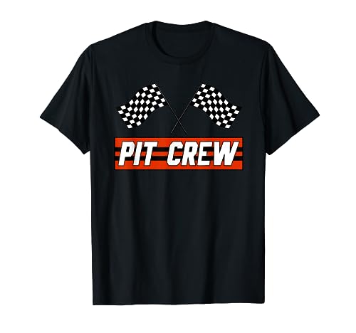 PIT CREW Race Car T Shirt - Hosting Parties T-Shirt