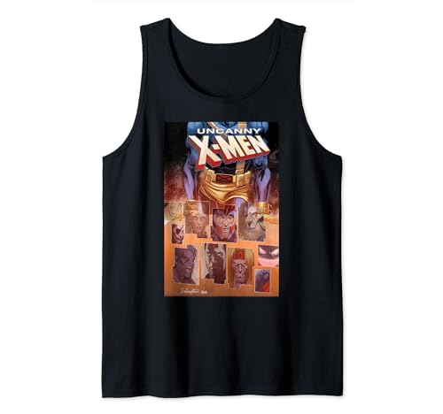 Marvel Comixology X-Men Digital Panel Comic Book Cover Tank Top