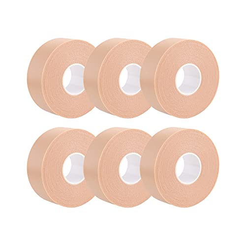 6 Rolls Callus Cushion Adhesive Foam Heel Foot Pad Protect Skin from Rubbing Shoes, Soft Blister Prevention Moleskin Pads for Feet, Toes, Heel or Side of Foot