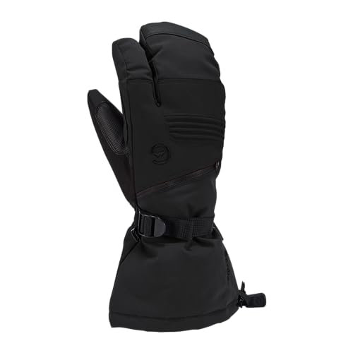 Gordini Men's Gore-Tex Storm 3-Finger Glove, Black, Large