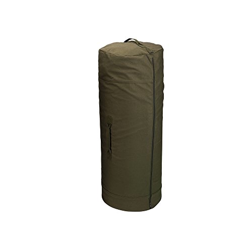 Rothco Canvas Duffle Bag - Ultimate Gear Storage for Adventure and Off-Road Recovery, Olive Drab, 30' x 50'