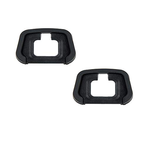 JJC Camera Eyecup Eyepiece Viewfinder for Nikon Z7 II Z7 Z6 II Z6 Z5 Replaces Nikon DK-29 Eye Cup with Soft Silicone Extended Design-2 Pack
